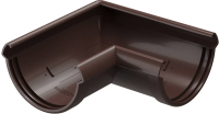 Угол желоба Docke Lux 90 Градусов PVLC-1050 (шоколад) - 