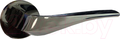 Ручка дверная Trodos 550 серия 06 Slim (черный никель)
