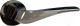 Ручка дверная Trodos 550 серия 06 Slim (черный никель) - 