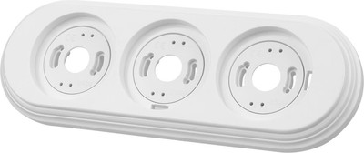 Рамка для выключателей и розеток TDM Виви SQ1820-1091 (белый) - 