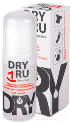 Дезодорант шариковый Dry Dry Sensitive от обильного потоотделения (50мл)