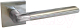 Ручка дверная Trodos 572 серия 03 Slim (никель/черный никель) - 