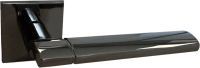 Ручка дверная Trodos 572 серия 03 Slim (черный никель) - 