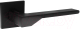 Ручка дверная Trodos 604 серия 03 Slim (черный матовый) - 