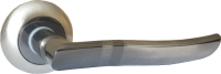 Ручка дверная Trodos 77 серия 08 (никель/черный никель) - 