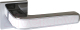Ручка дверная Trodos 807 серия 03 Slim (хром/белый) - 