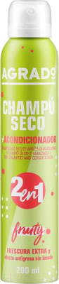 Сухой шампунь для волос Agrado Dry Shampoo and Conditioner Fruity (200мл)