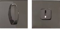 Фиксатор дверной защелки Trodos A11 серия 03 Slim (черный никель) - 