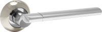 Ручка дверная Trodos 102 серия 08 (никель/хром) - 