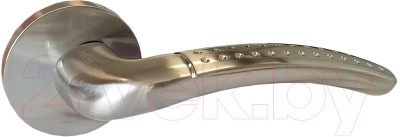 Ручка дверная Trodos 106 серия 06 Slim (никель)