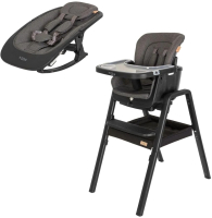 Стульчик для кормления Tutti Bambini High Chair Nova Complete (Black/Black) - 