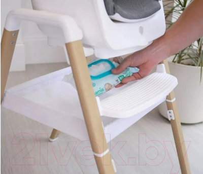 Стульчик для кормления Tutti Bambini High Chair Nova Complete (White/Oak)