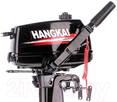 Мотор лодочный Hangkai 4 HP 2-тактный