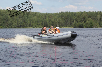 Изображение товара Надувная лодка Адмирал АМ-340 SL (серый)