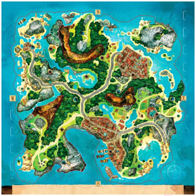 Настольная игра Мир Хобби Остров сокровищ. Тайна Джона Сильвера (2023) / 915658