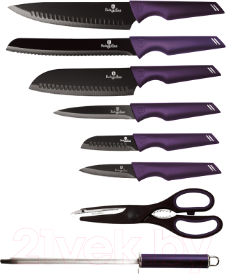 Набор ножей Berlinger Haus Purple Eclips Collection BH-2587