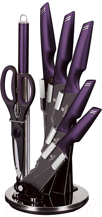 Набор ножей Berlinger Haus Purple Eclips Collection BH-2587