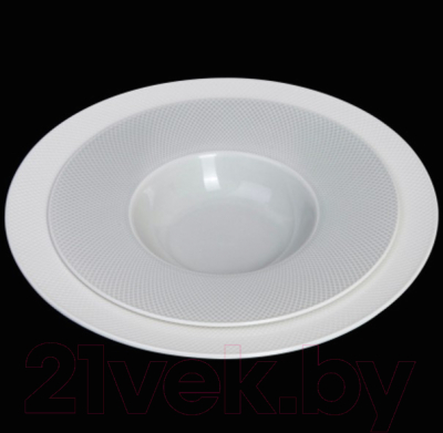 Тарелка столовая глубокая Corone Rosenthal LG007 / фк9939 (белый)