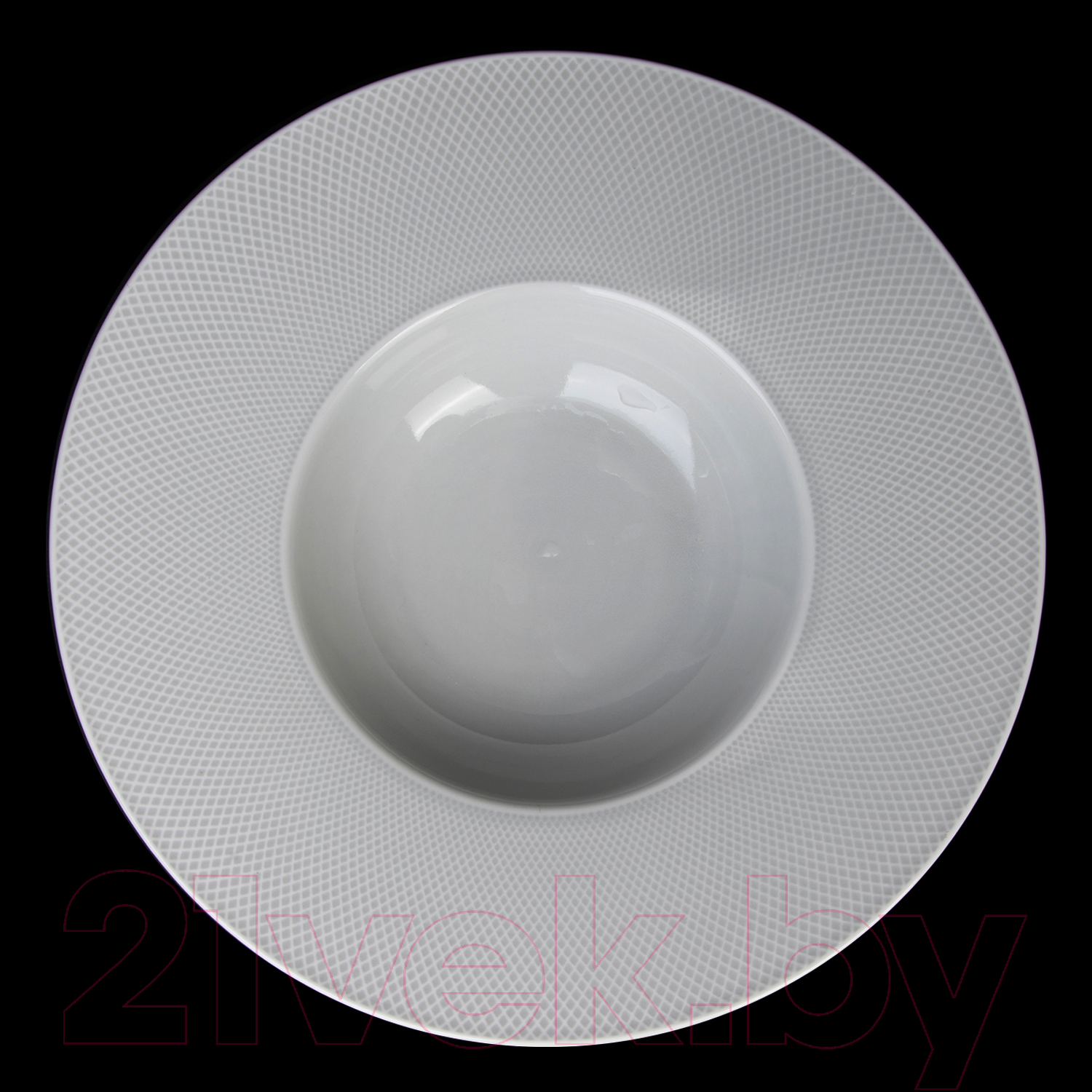 Тарелка столовая глубокая Corone Rosenthal XSY3762 / фк9908 (голубой) — фото 2