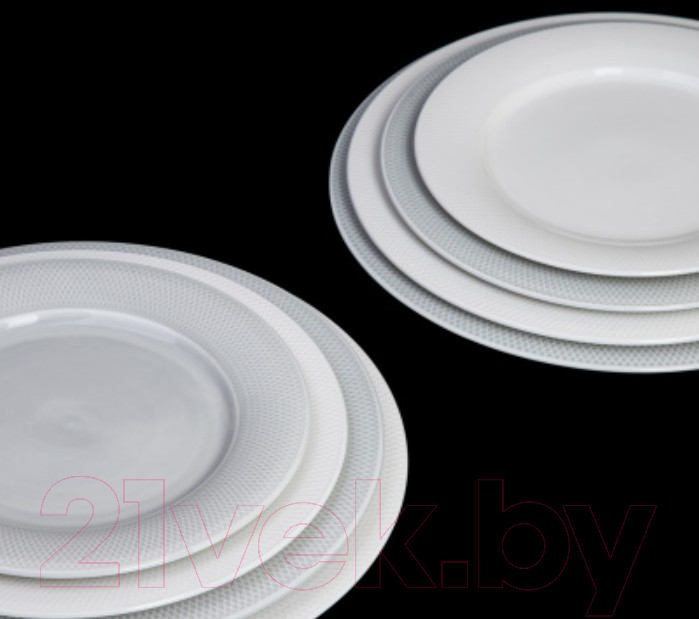 Тарелка столовая обеденная Corone Rosenthal XSY3799 / фк9901 (голубой) — фото 5