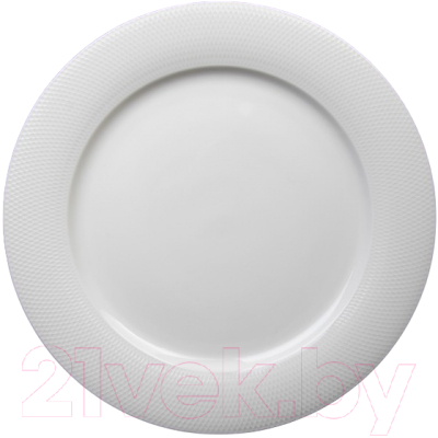 Тарелка столовая обеденная Corone Rosenthal LG034 / фк9931 (белый)
