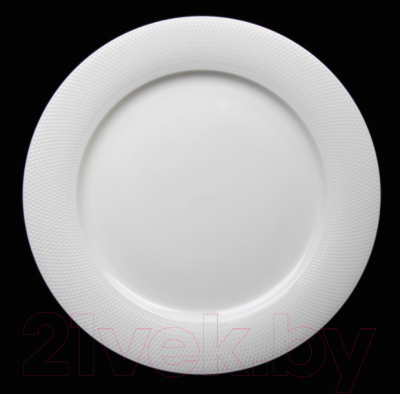 Тарелка столовая обеденная Corone Rosenthal LG033 / фк9932 (белый)