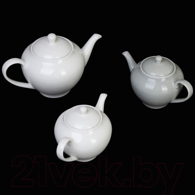 Заварочный чайник Corone Rosenthal LG012 / фк9946 (белый)