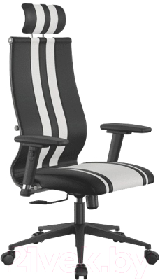 Кресло геймерское Metta ErgoLife Sit 10 B2-187D EcoLeather Extra (черный/бежевый)