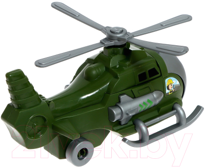 Набор игрушечной техники Sima-Land Военный вертолет 812A / 9666934