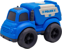 Автомобиль игрушечный Funky Toys Эко-машинка. Полиция / FT0278077 (синий) - 