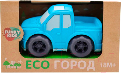 Автомобиль игрушечный Funky Toys Эко-машинка / FT0304320-2 (синий)