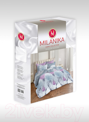 Комплект постельного белья Milanika Кармелита Евро (поплин)