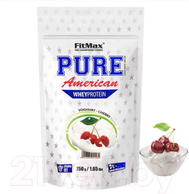 Протеин Fitmax Pure American (750г, йогурт-вишня)