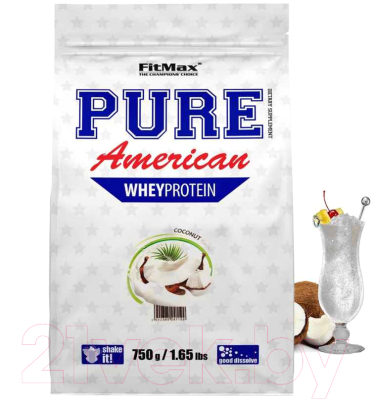 Протеин Fitmax Pure American (750г, кокос)