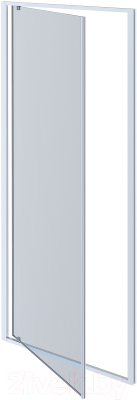 Душевая дверь Aquatek 100x200 / AQ ARI PI 10020CH (хром/прозрачное стекло)