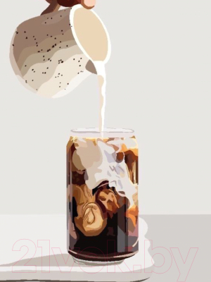 Картина Stamion Кофе со льдом (25x40см)