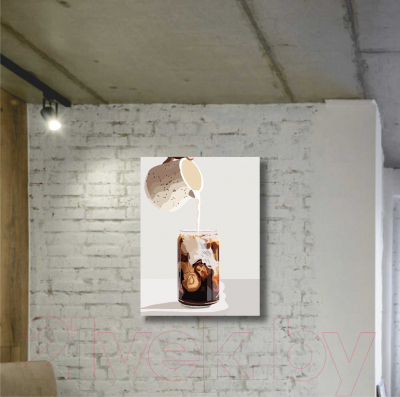 Картина Stamion Кофе со льдом (45x60см)