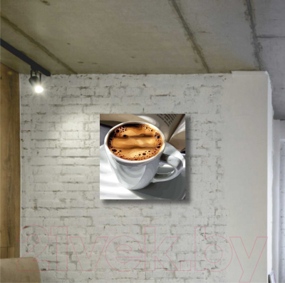 Картина Stamion Утренний кофе (80x80см)