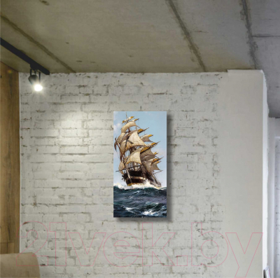 Картина Stamion Корабль Монтегю (30x60см)