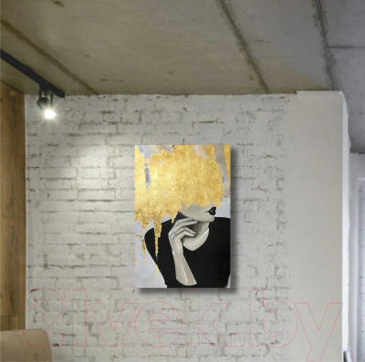 Картина Stamion Дама в черном (40x60см)