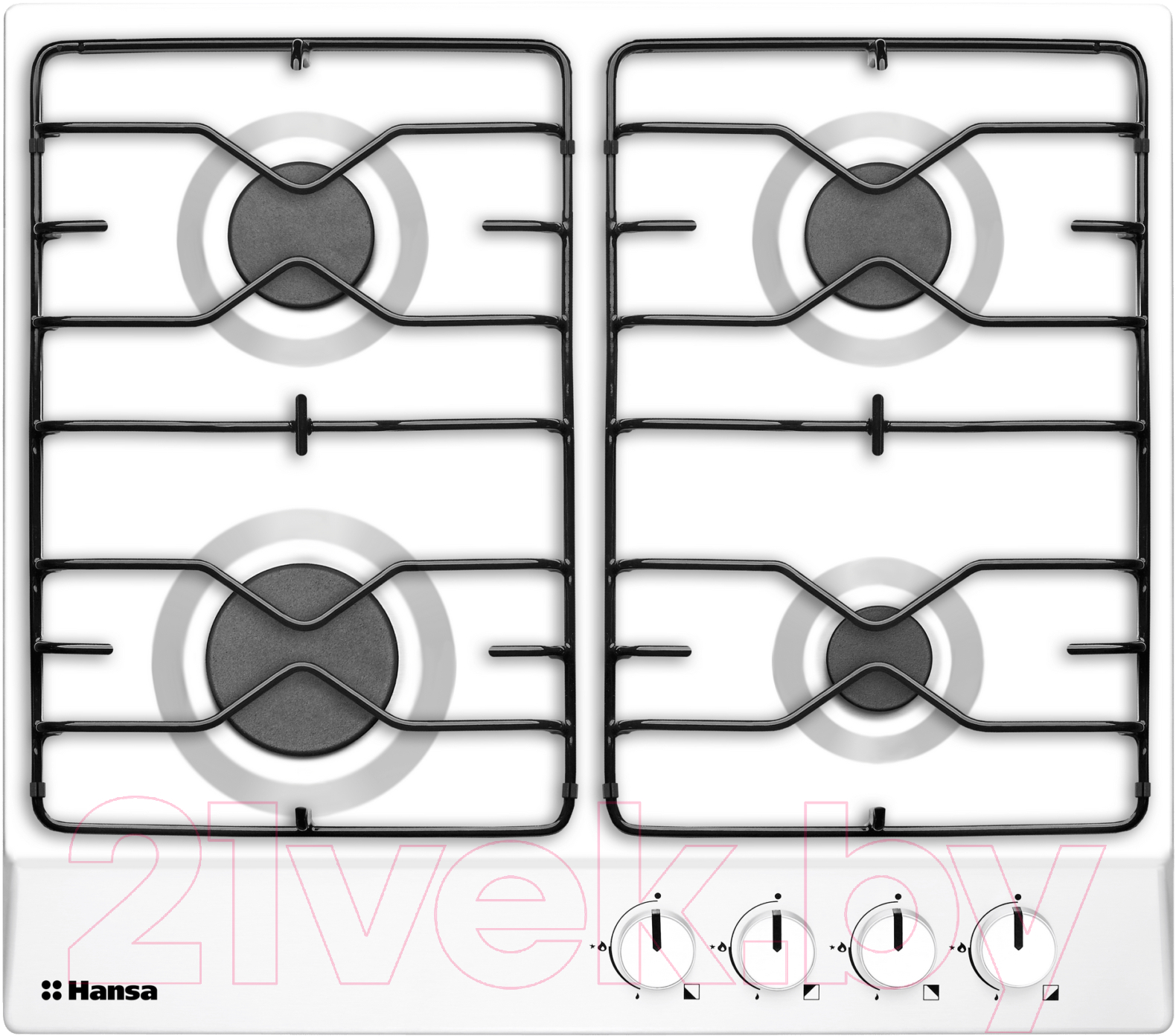 Газовая варочная панель Hansa BHGW630100