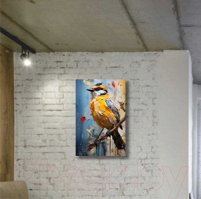 Картина Stamion Птичка-невеличка (45x70см)