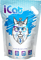 

Наполнитель для туалета iCat, Силикагелевый без запаха