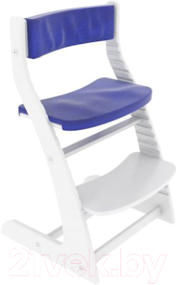 Комплект подушек на стул Бельмарко 139 (синий) -  Стул в комплект не входит