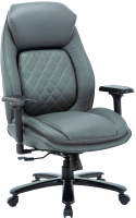 Кресло офисное Chairman CH403 (экокожа серый) - 
