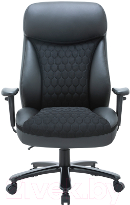 Кресло офисное Chairman CH414 (экокожа ткань черный)
