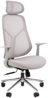 Кресло офисное Chairman CH588 (серый пластик/серый) - 