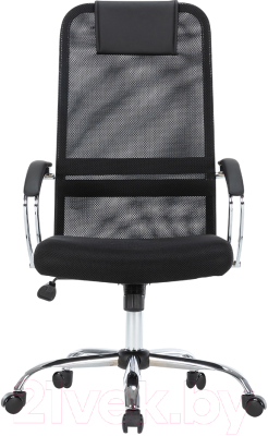 Кресло офисное Chairman CH612 (хром/черный)