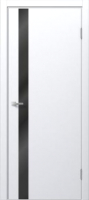 Дверь межкомнатная Bafa Royal-2 60х200 (белый софт/черный) - 