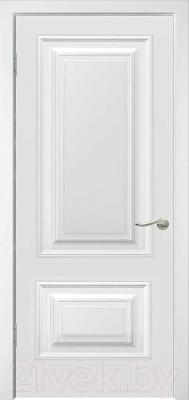 Дверь межкомнатная Bafa К-2 60х200 (эмалит белый/глухая)